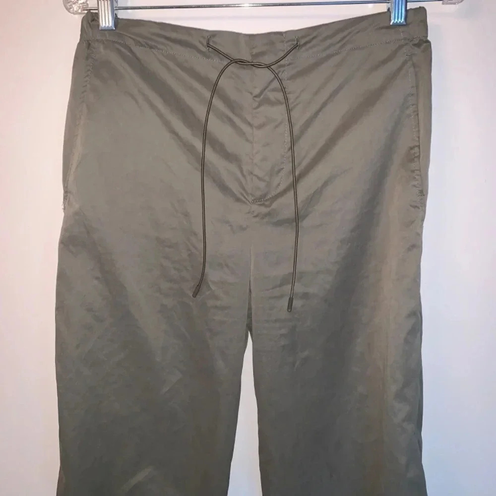 Zara Green Parachute Pants S - Picture 12 of 14